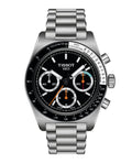 PR516 Mechanical Chronograph Silver-tone | Black Dial