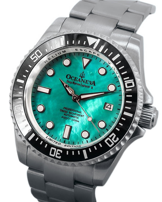 Titanium Deep Marine Explorer II – Aqua Dial