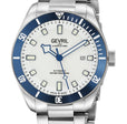 Yorkville-Diver Gevril Swiss Made Sellita SW200 “Luminous Dial” Diver Watch | White Dial