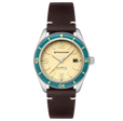 Fleuss Automatic Cream / Leather | Cream Dial