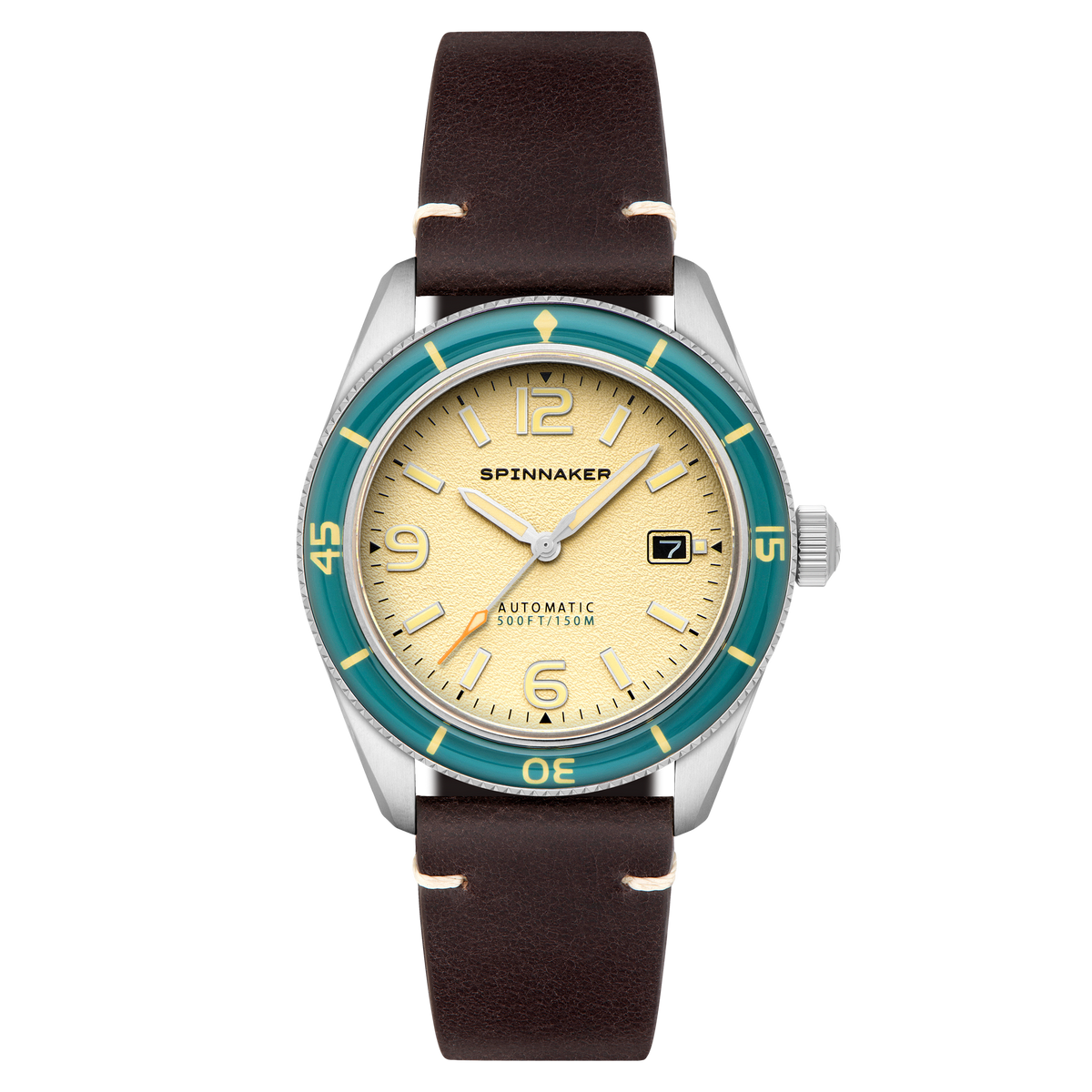 Fleuss Automatic Cream / Leather | Cream Dial
