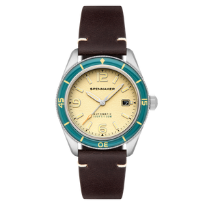 Fleuss Automatic Cream / Leather | Cream Dial