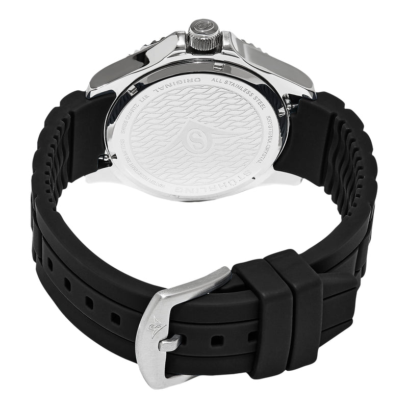 Aquadiver Silver/Red Bezel | Black Dial