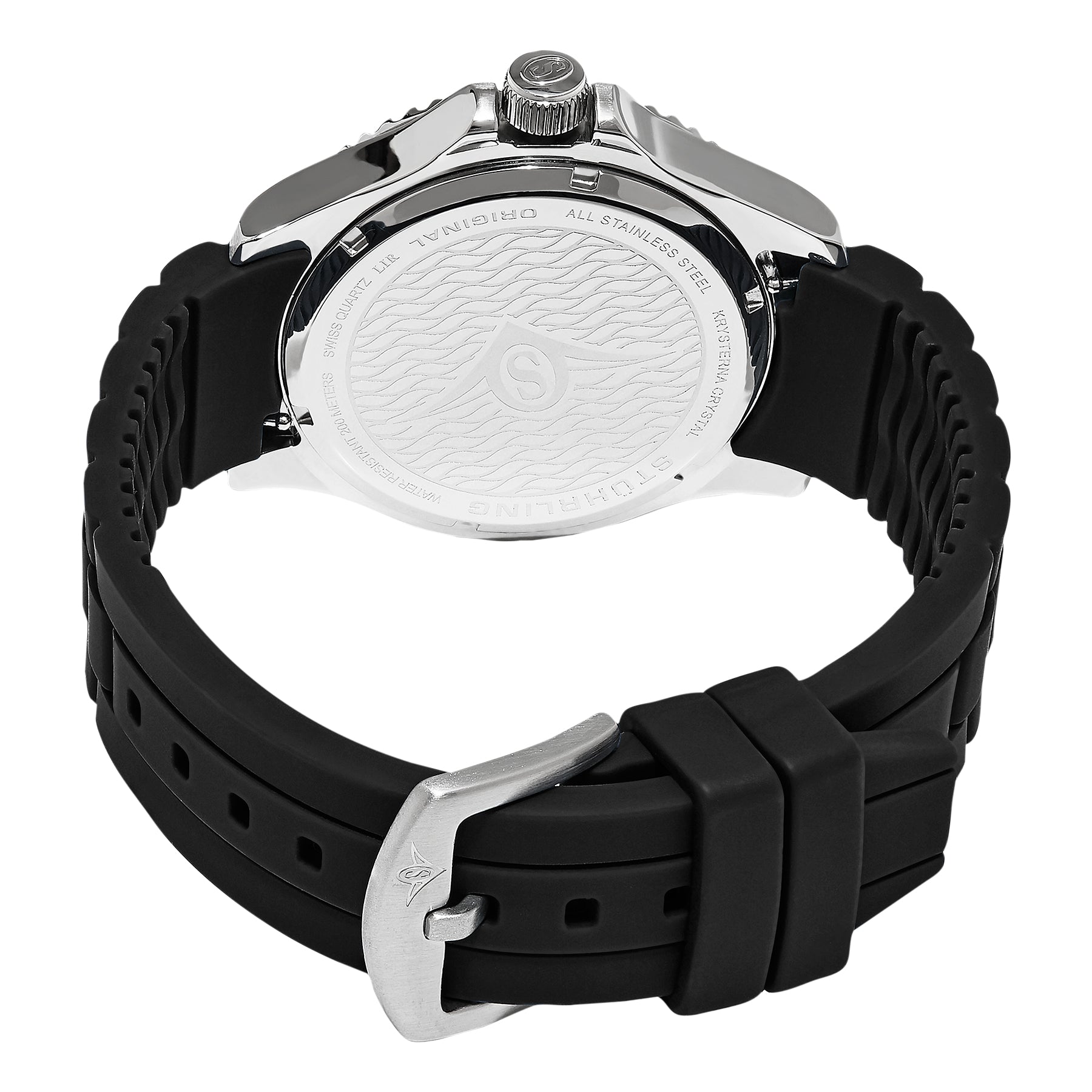 Aquadiver Silver/Red Bezel | Black Dial