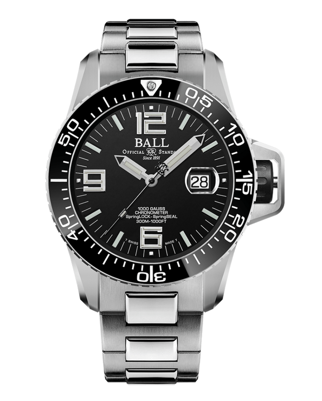 Engineer Hydrocarbon EOD 42mm Black | Black Dial