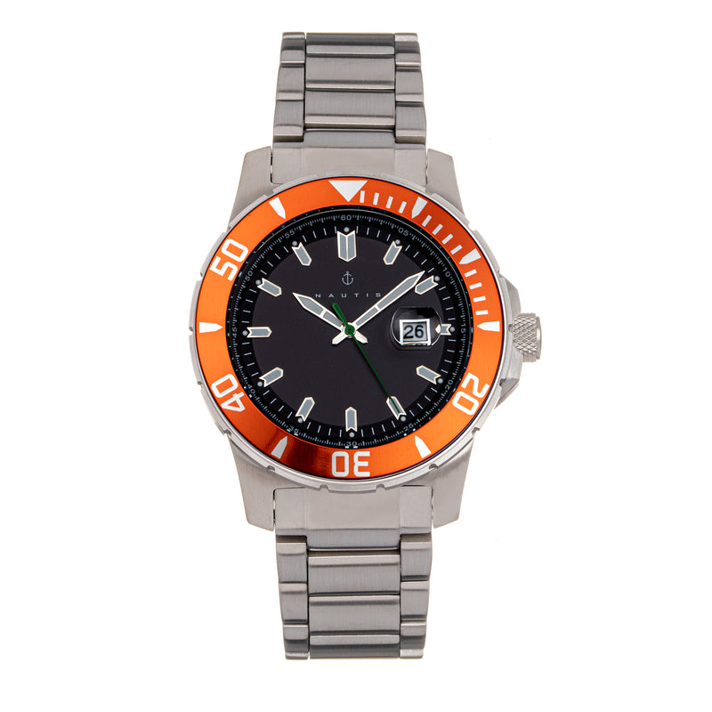 Admiralty Pro 200 w/Date Orange/Black | Black Dial