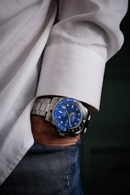 Deep Marine Explorer II GMT – Blue Dial