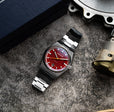 Lydden Hill Automatic Red / Stainless Steel | Red Dial