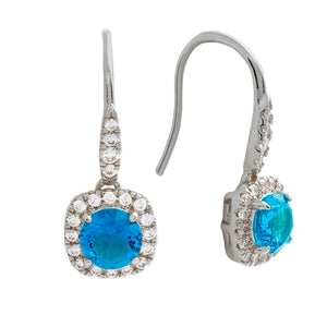 Juliet Drop Earrings 18k White Gold