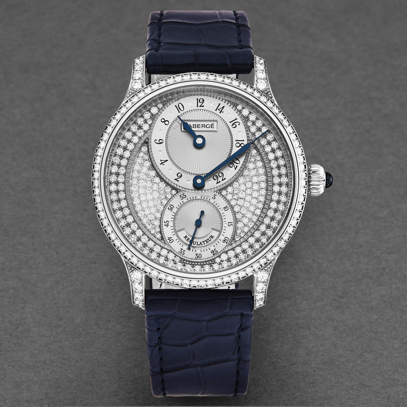 Agathon FAB-1213 / Silver/Diamond | Silver / Diamond Dial