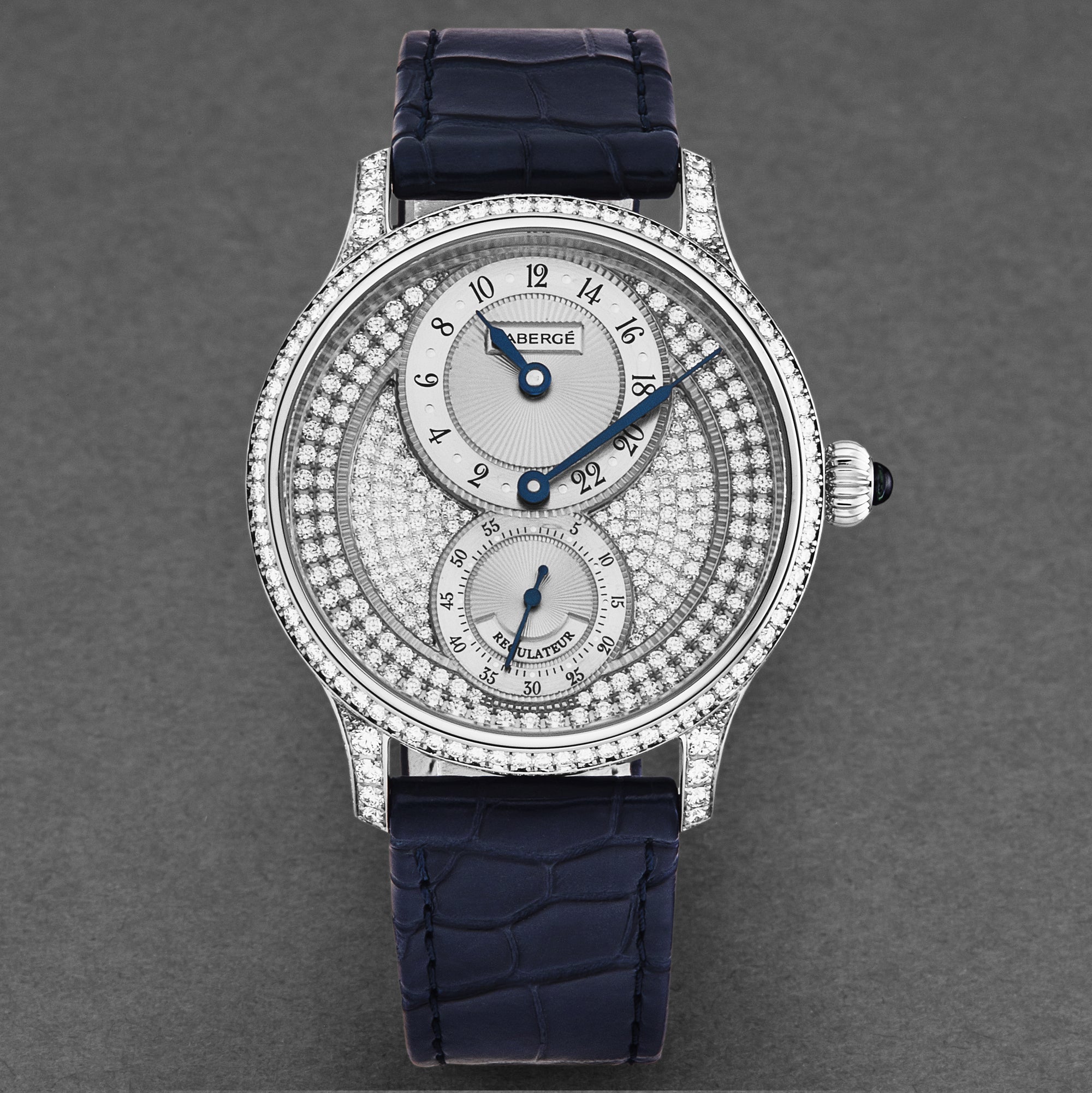 Agathon FAB-1213 / Silver/Diamond | Silver / Diamond Dial