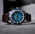 Tropea Automatic Blue / Brown Leather | Blue Dial
