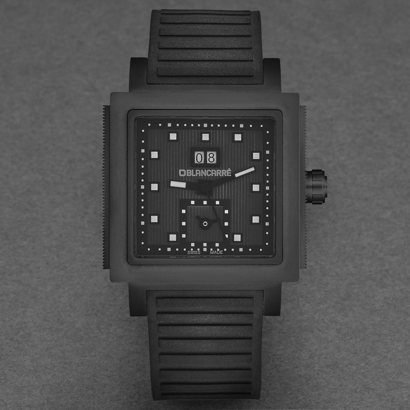 Square BC0151T2C301.01 / Matt black | Matt black Dial