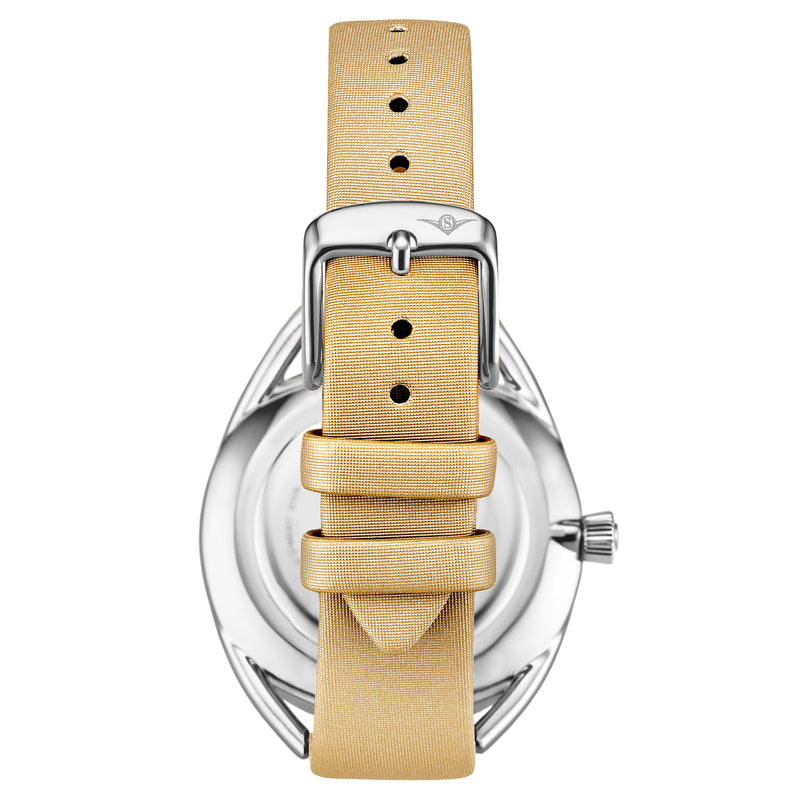 Symphony Beige Leather | Silver Dial