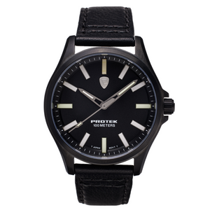 Titanium Field Black Case, Black Dial, Black Strap | Black Dial