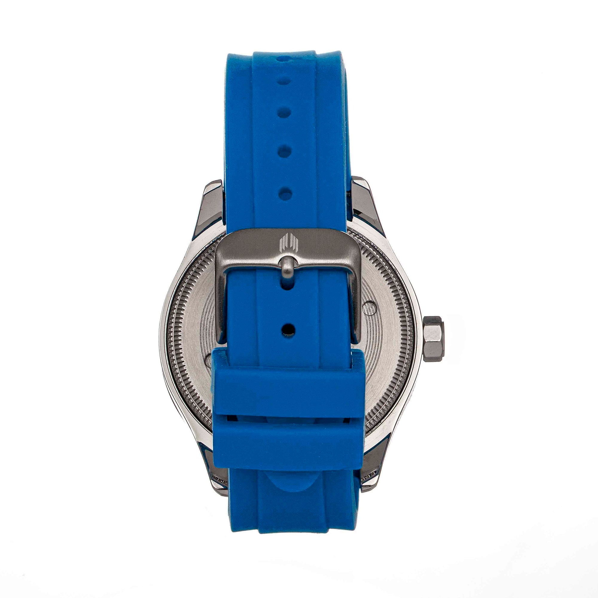 Pacific Blue/White | Silver Dial