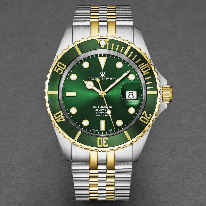 Diver 17571.2244 / Green | Green Dial