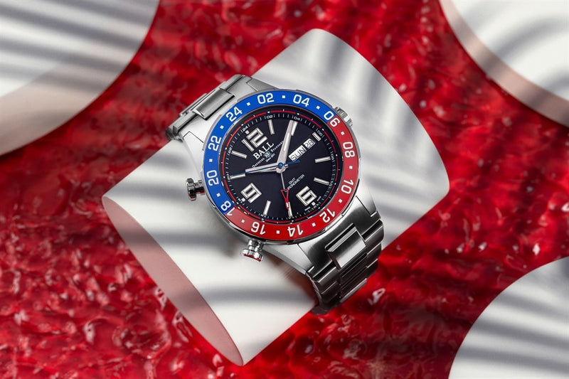 Roadmaster Marine GMT (Black / Titanium) | Black Dial