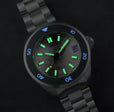 Piccard Automatic Meteorite Limited Edition Grey & Green / Stainless Steel | Grey Dial