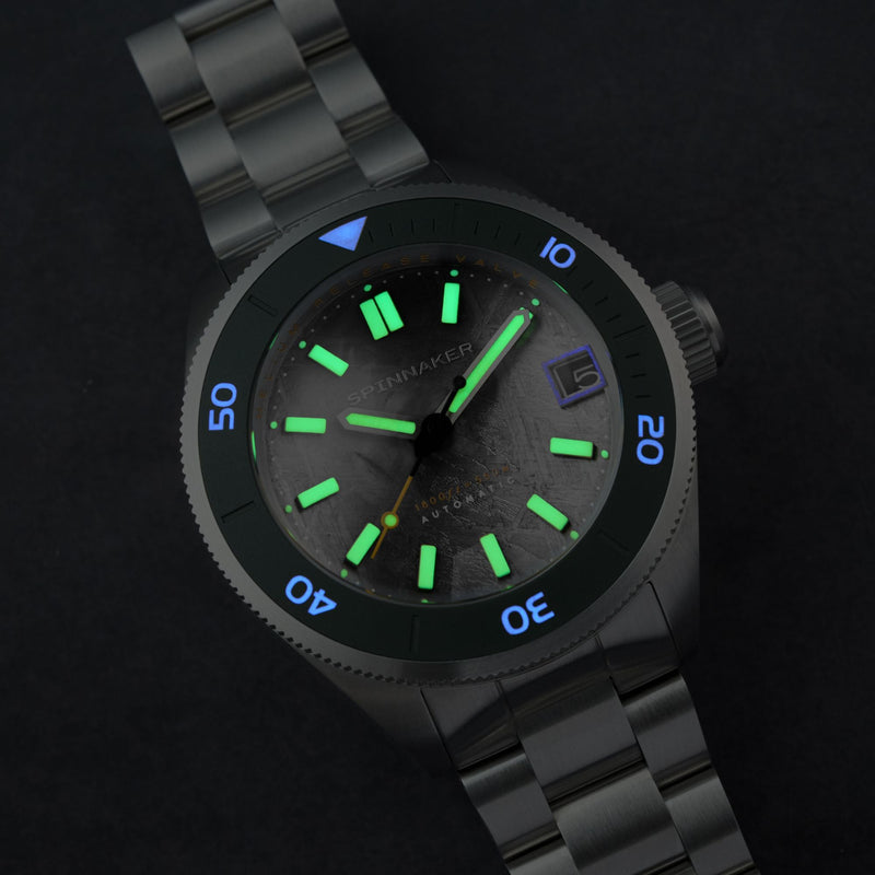Piccard Automatic Meteorite Limited Edition Grey & Green / Stainless Steel | Grey Dial