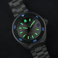 Piccard Automatic Meteorite Limited Edition Grey & Green / Stainless Steel | Grey Dial