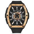 SkaFander 46SCSKFBLKBKGD1 / Black, Openworked | Black Dial