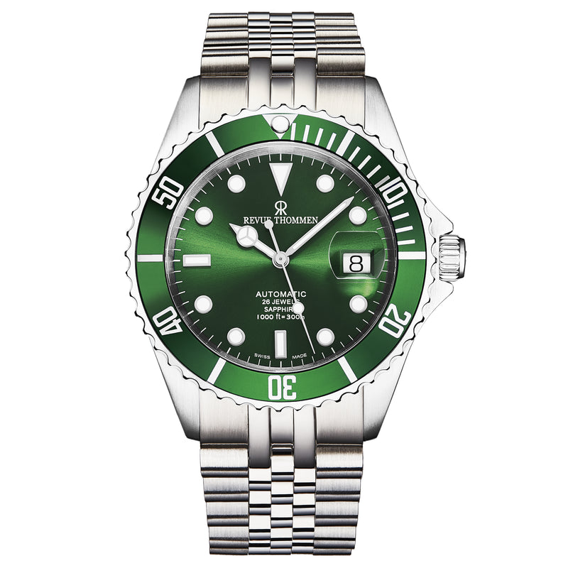Diver 17571.2229 / Green | Green Dial