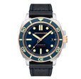 Spinnaker Hull Diver Automatic Blue / Leather | Blue Dial