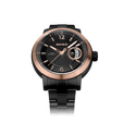Heinrich Minimal Swiss Automatic Limited Edition Black / Black Stainless Steel | Black Dial