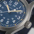 Khaki Field Blue / Fabric | Blue Dial