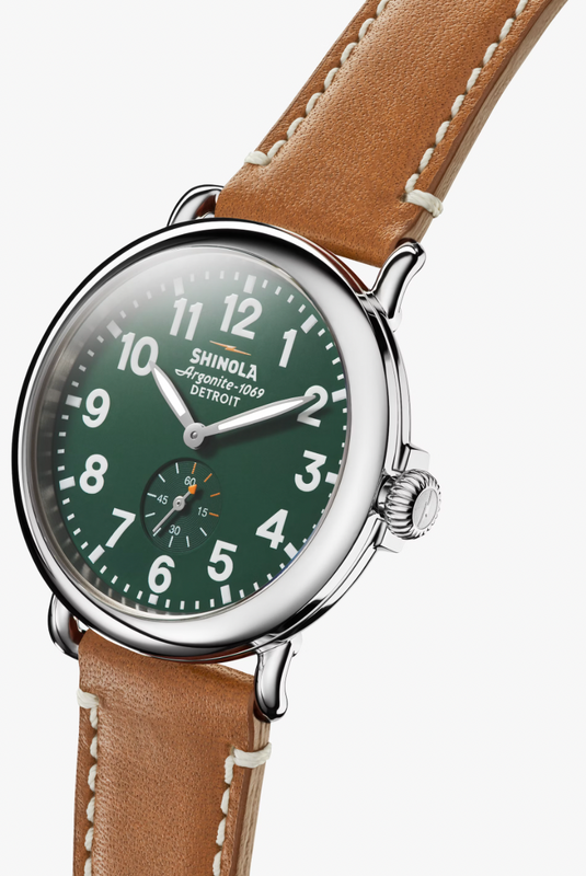 Runwell 41 green | Green Dial