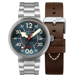 Proton Automatic Silver / Blue Dial | Blue Dial