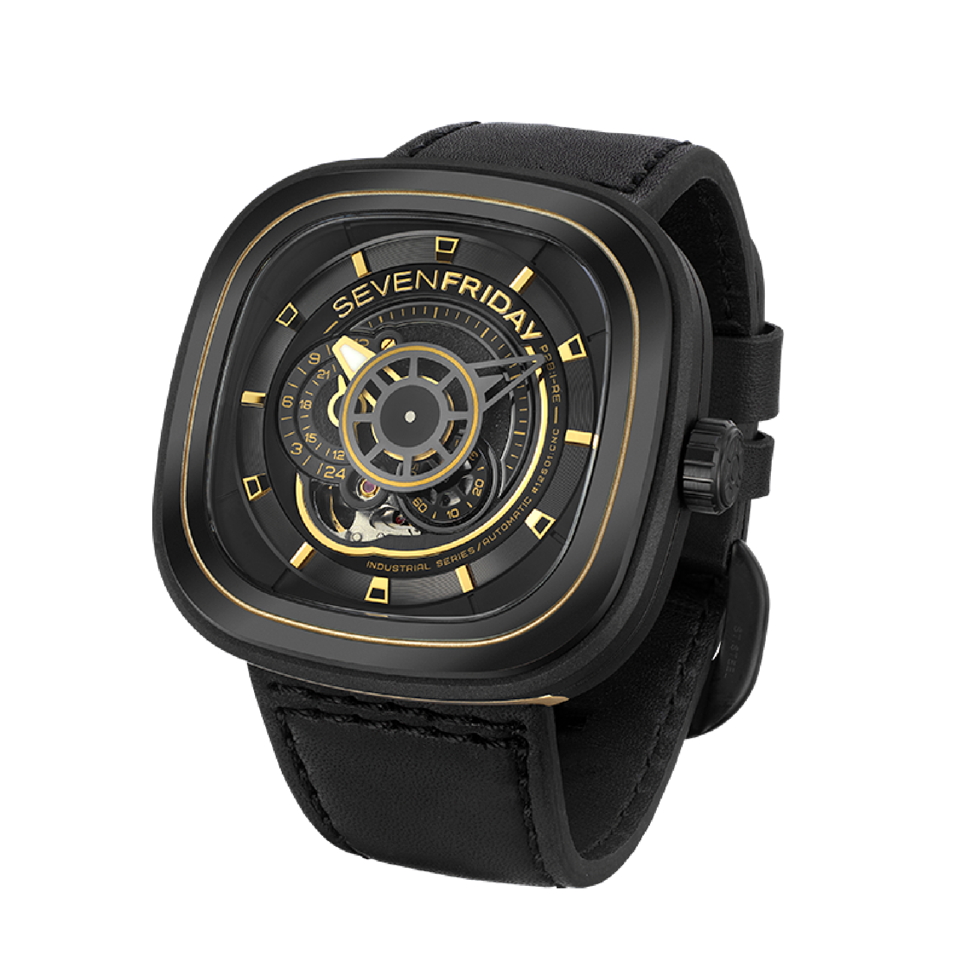 P-Series P2B/02 | Black Dial