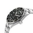 Yorkville-Diver Gevril Yorkville Sellita SW240 Swiss Automatic Diver Watch, SS Case, Black bezel, Black Dial | Black Dial