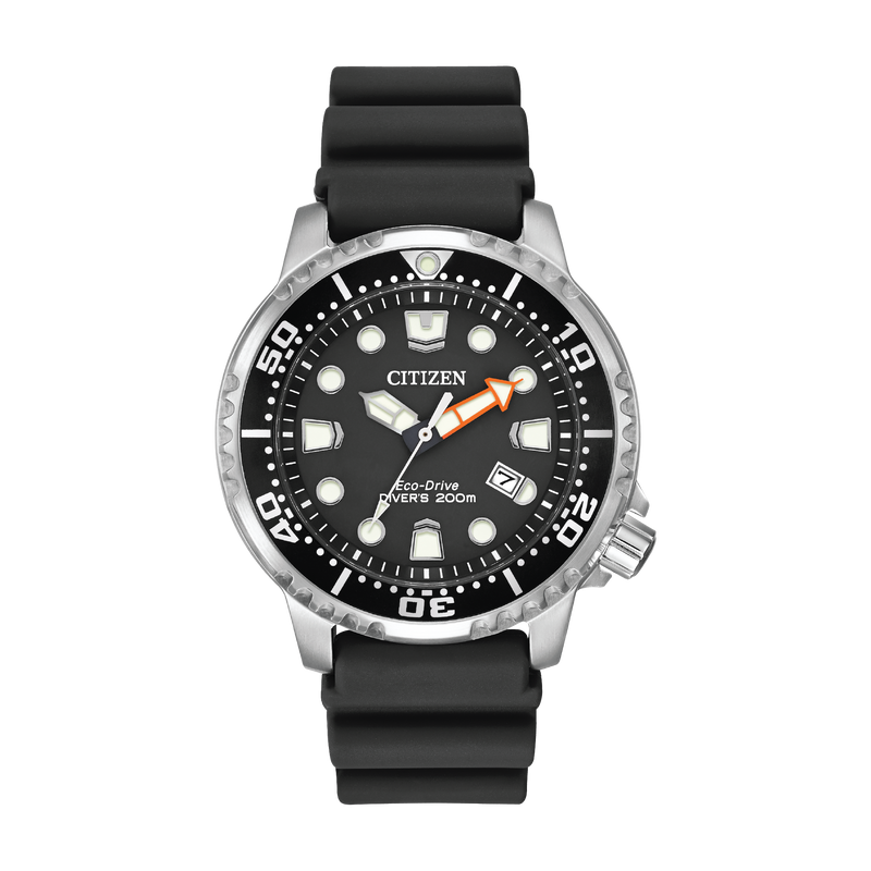 Promaster Dive Black / Polyurethane | Black Dial