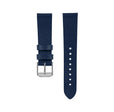 STRAP, 20mm, ITALIAN LEATHER, CROSS HATCH, PARKERIZED BUCKLE, ROYAL BLUE, STANDARD ITALIAN LEATHER, CROSS HATCH |  Dial