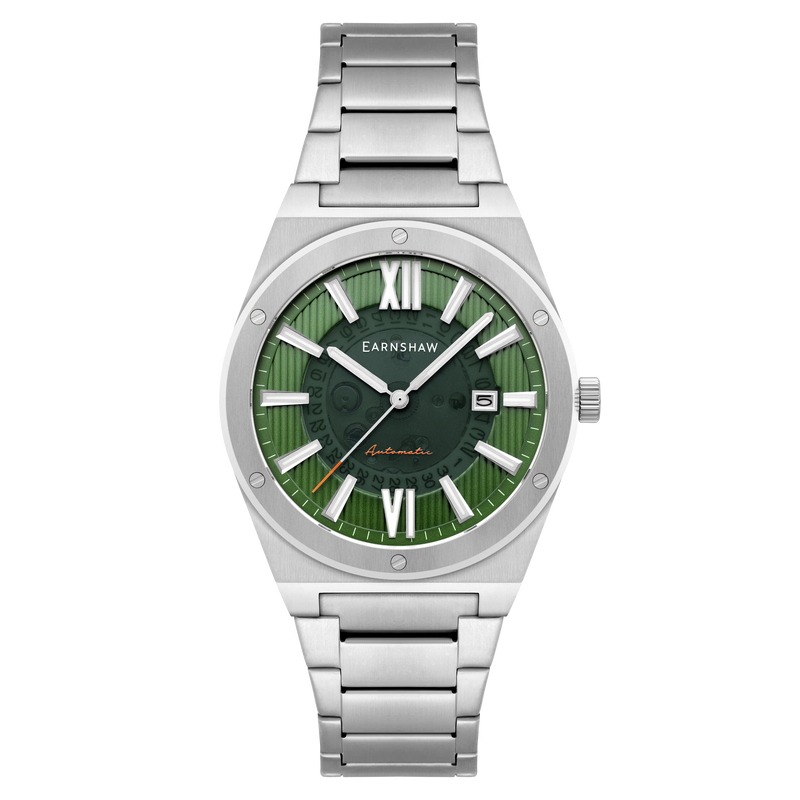 Discovery Drake Skeleton Automatic Green / Stainless Steel | Green Dial