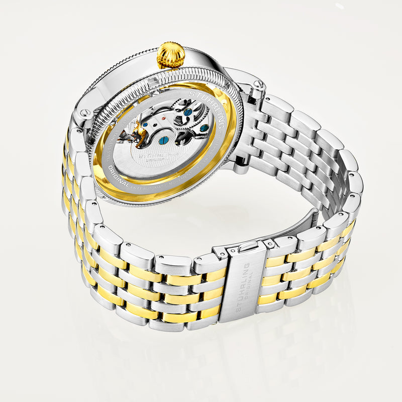 Legacy Silver/Gold/Stainless Steel | Gold Dial