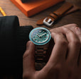 Fleuss Automatic Severn Edition Turquoise / Stainless Steel |  Dial