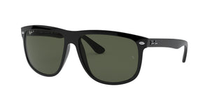 High Street Black Frame, Green Polarized Lens |  Dial