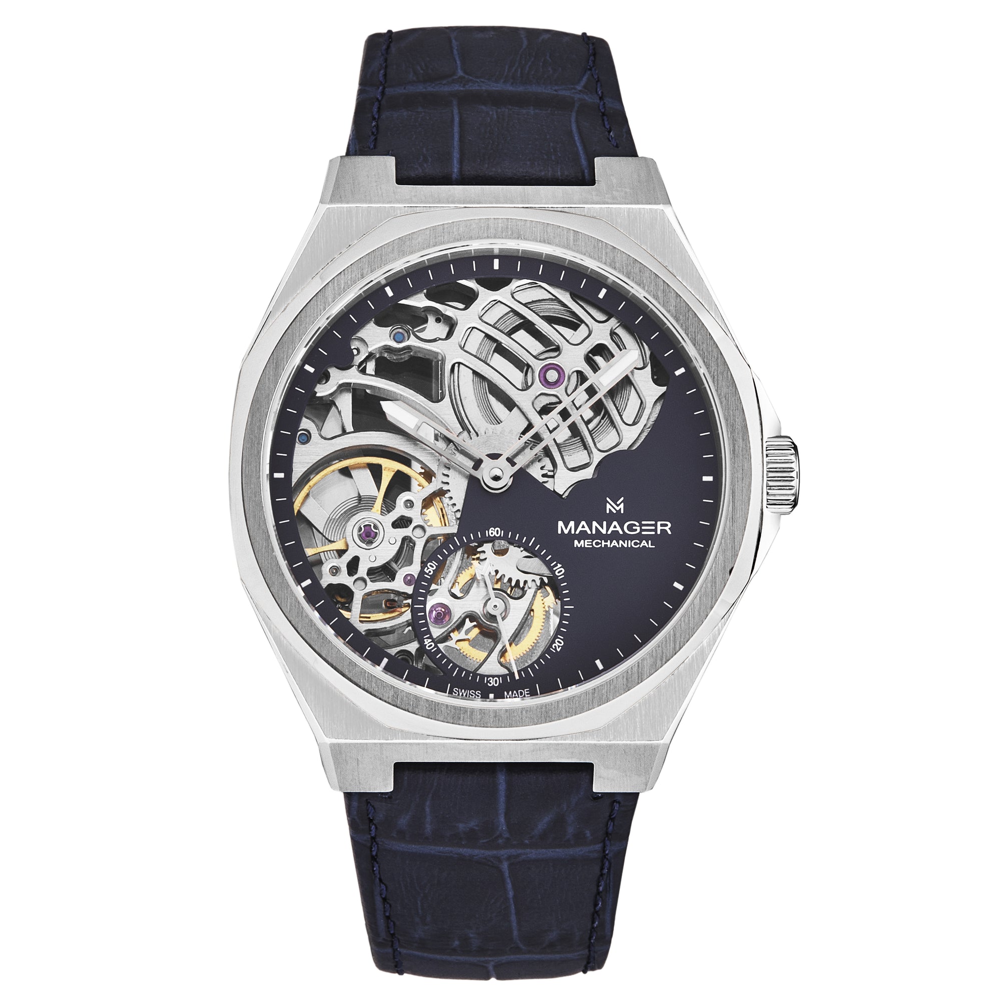 Revolution MAN-RM-03-SL / Blue | Blue Dial