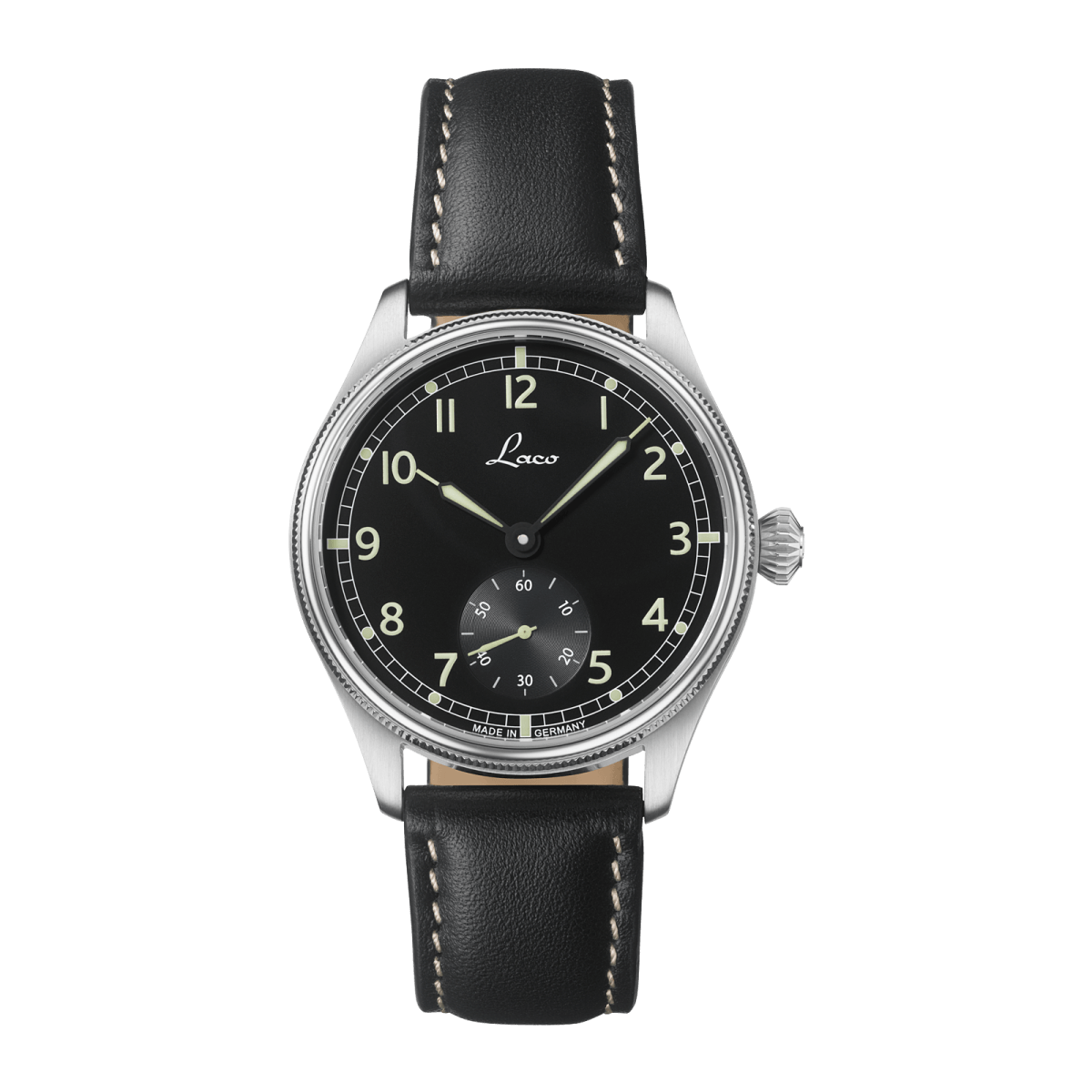 Bremerhaven 39 Handwinding Black Dial