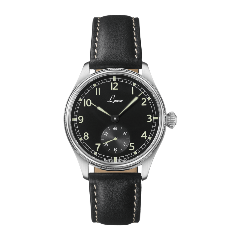 Bremerhaven 39 Handwinding Black Dial