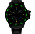 Engineer Hydrocarbon AeroGMT II Black and green | Black Dial