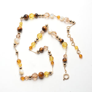 Somnia Multicolored / Gold-tone plated