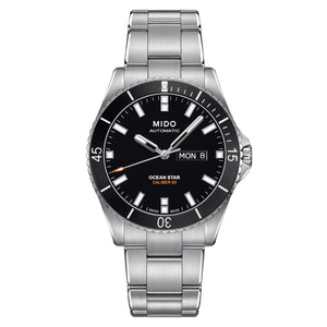 Ocean Star 200 Silver-tone | Black Dial