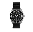 NAV, DATE, AUTO, SAPH, NGM, COL: SS/BKPS DS NYLON 11" AUTO SSNAV With Date on DEFSTAN | Black Dial