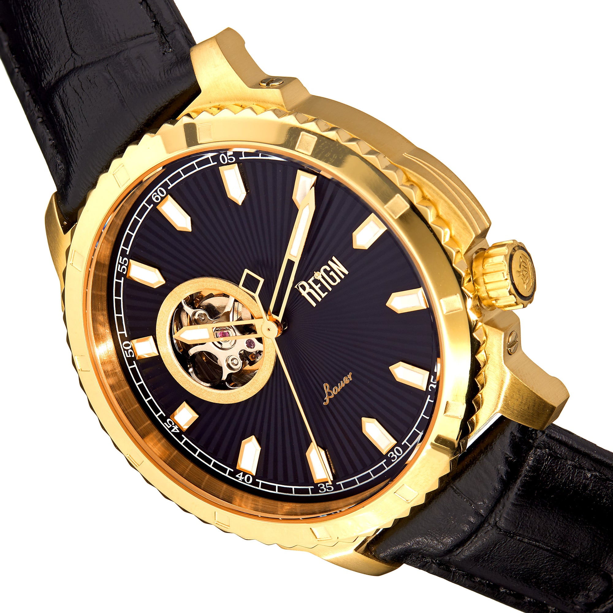 Bauer Gold/Black | Black Dial