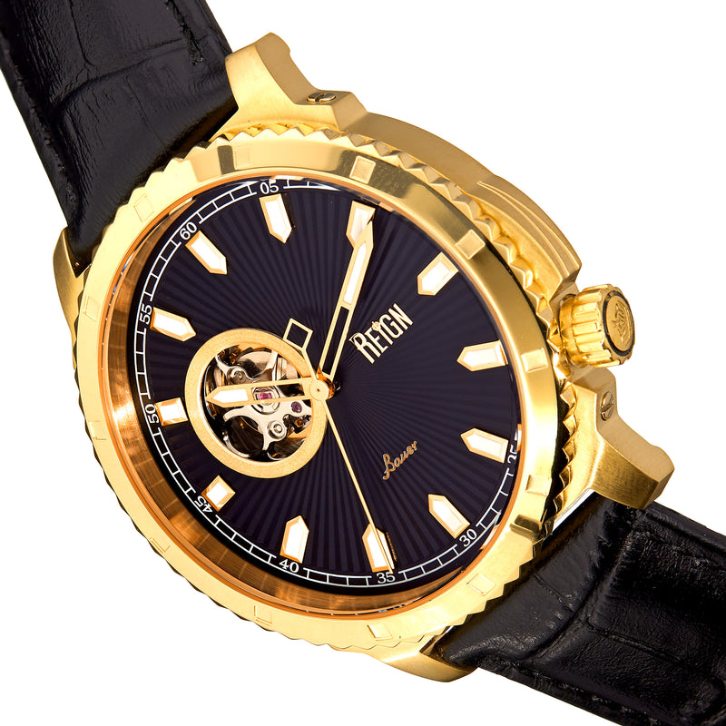 Bauer Gold/Black | Black Dial