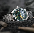 TORPEDO AUTOMATIC DIVER GREEN / STAINLESS STEEL Green Dial